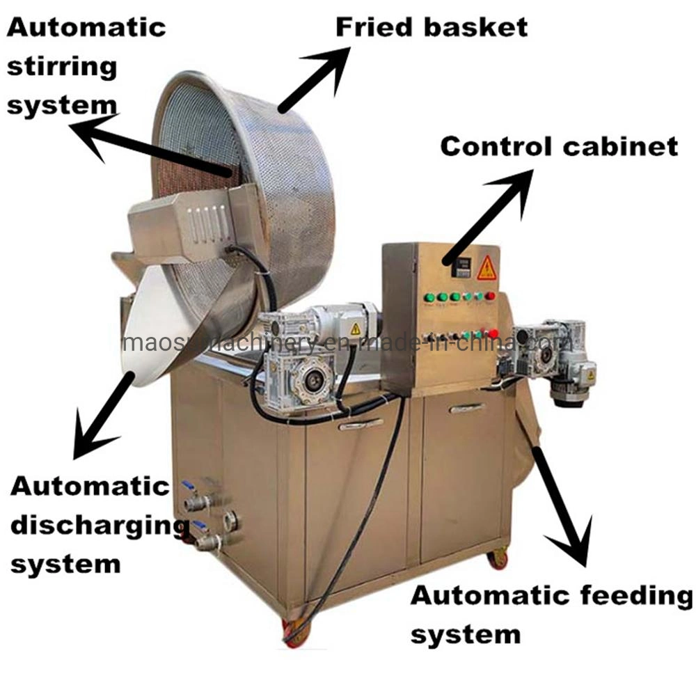 Cassava Garri Corn Nuts Chips and Chicken Fry Frying Machine