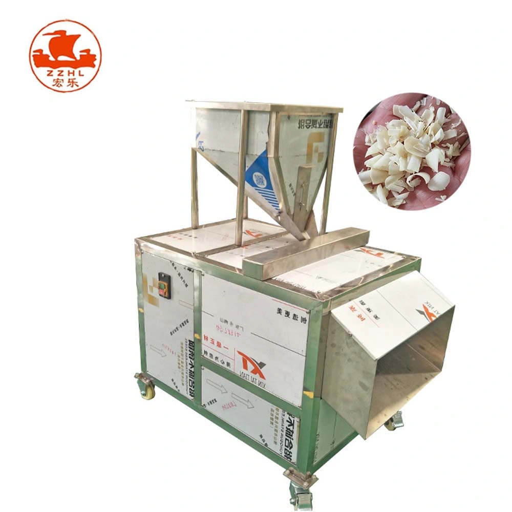 Nut Almond Slicer Cutting Food Processing Peanut Slicing Machine in China Hlqp-600