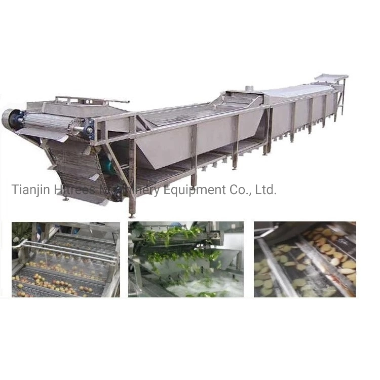 Conveyor Belt Continuous Blanching Machine for Fruit and Nut Processing