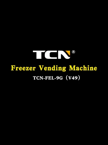 Tcn-Fel-9g (V49) 콘 아이스크림 자동 판매기 냉동 식품 자동 판매기